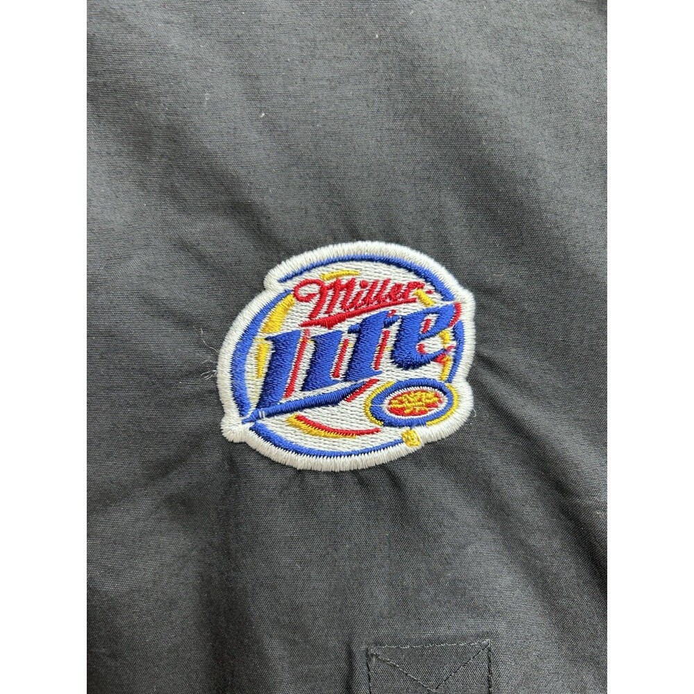 NOS Miller Lite Game Day Crew Vest Dunbrooke NWT Men’s XL Full Zip - Picture 6 of 10